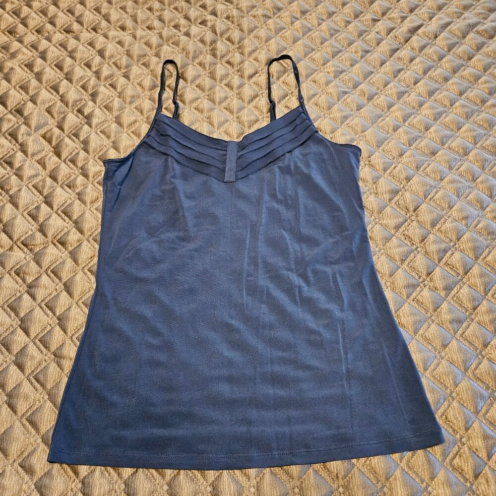 Grey camisole.